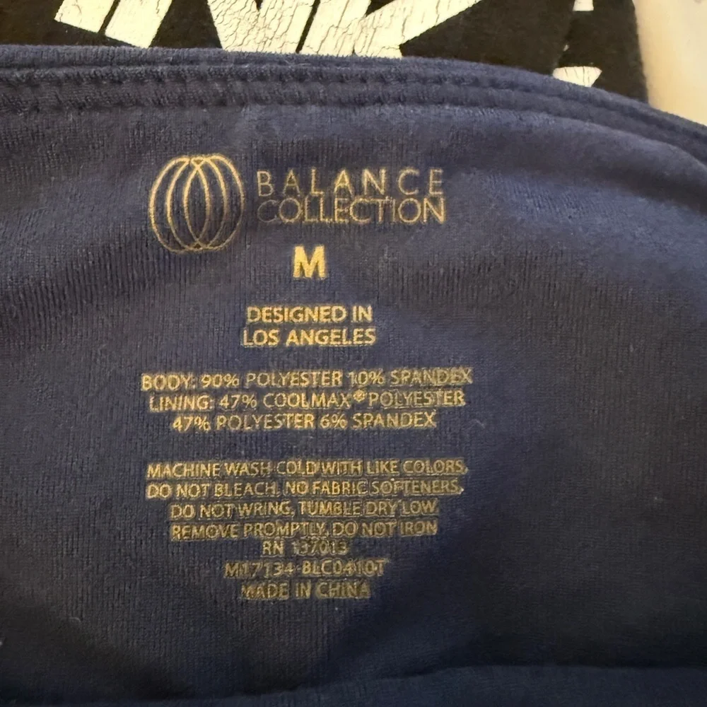 Balance Collection Dark Blue Capri Pants